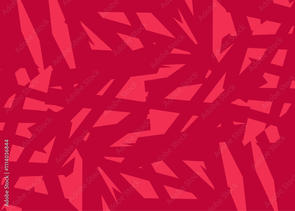Poster abstract background with seamless rough lines pattern