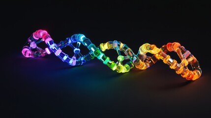 Colored science background