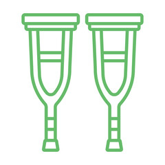 Crutches Icon