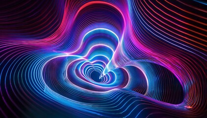 Fototapeta premium A whimsical swirl and spiral art design; a psychedelic vector design pattern; a colorful hypnotic design with spiraling and swirling lines; graphic resources; graphic elements; art and design; artist