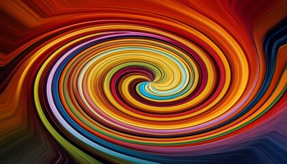 Obraz premium A whimsical swirl and spiral art design; a psychedelic vector design pattern; a colorful hypnotic design with spiraling and swirling lines; graphic resources; graphic elements; art and design; artist