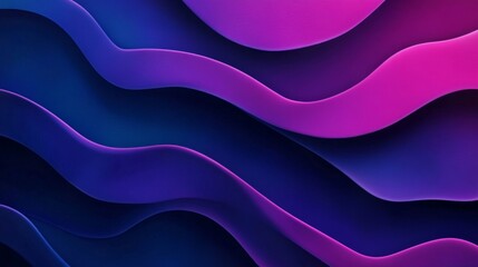 Obraz premium Abstract Background of Deep Blue and Pink Waves