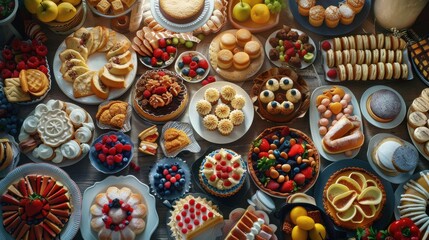Celebrate International Dessert Day with a Lavish Display of Sweet Treats and Delights from Around the World