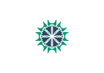 geometric icon design template logo vector illustration