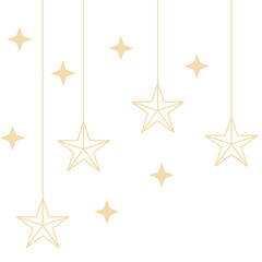 Obraz premium Golden Star Header