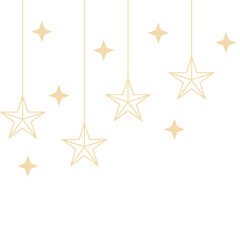 Obraz premium Golden Star Header