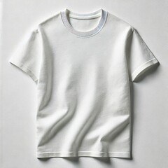 white polo t shirt isolated on white