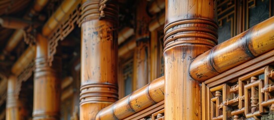 Intricate Bamboo Structure