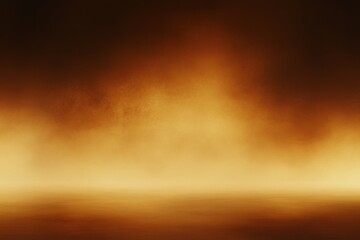 Brown spotlight and foggy gradient background