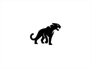 Abstract Panther Head Symbol,Agile Panther Mascot Design,Luxury Panther Crest Logo,Black Panther Silhouette Icon,Stealth Panther Logo Design,
