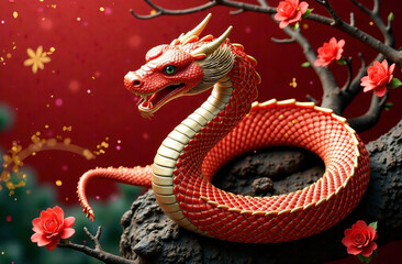 snake as a symbol of chinese new year, chinese culture