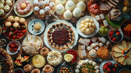 International Dessert Day celebration features an array of delightful sweets and treats for everyone to enjoy at a joyful gathering