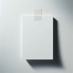 white wall with label