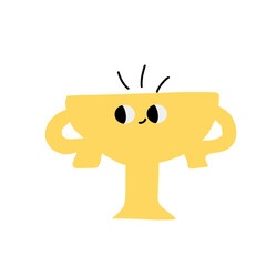 Cute abstract shapes character