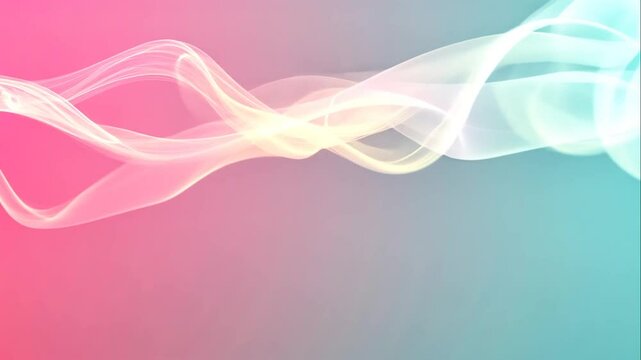 Abstract pink and blue gradient background.