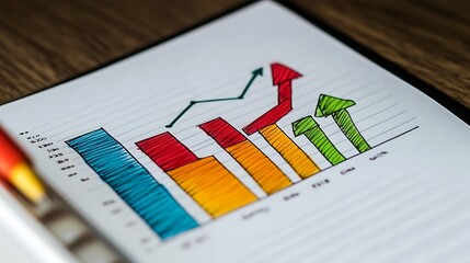 A businessperson presenting a strategy to a group of investors