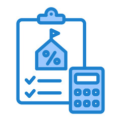 Obraz premium Tax Planning Icon
