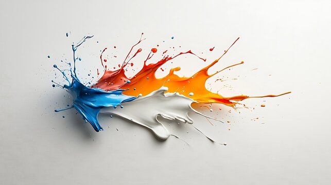 Modern abstract art presentation of Engineer, crafted from vivid paint splashes into intricate 3D letters on a clean white canvas background for maximum impact. Ultra-Realistic, Photo Realistic, 