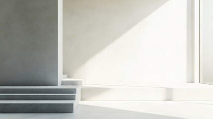 Obraz premium modern living room with fireplace