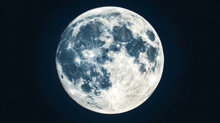 Obraz premium Moon transparent background