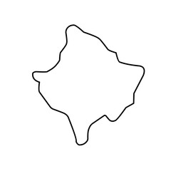 Map Line Icon