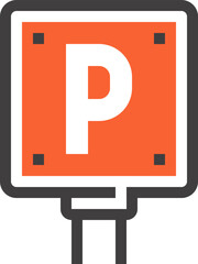 parking icon concept
