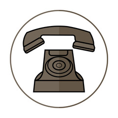 TELEPHONE CALL BUTTOM ICON