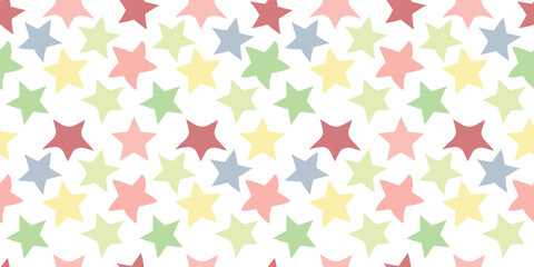 Star seamless vector Pattern design