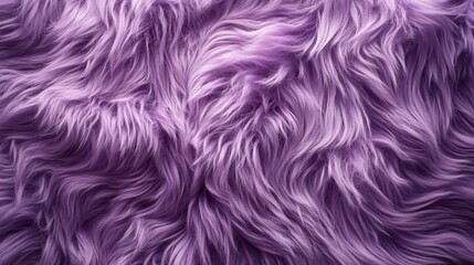 Purple fur fabric textile white background softness.