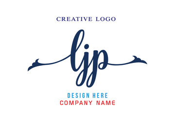 LJP  lettering logo is simple, easy to understand and authoritative