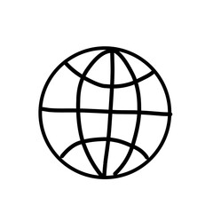 Globe Icon Vector