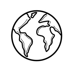 Globe Icon Vector