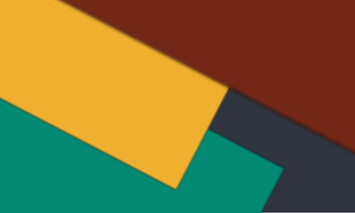 Abstract design with overlapping geometric shapes in earthy tones of yellow, green, brown, and gray, creating a modern and minimalist aesthetic.
