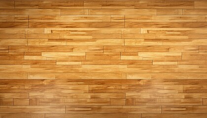 A maple basketball court floor viewed from a top perspective, ideal for sports-themed designs.