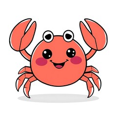 Fototapeta premium cartoon crab cartoon