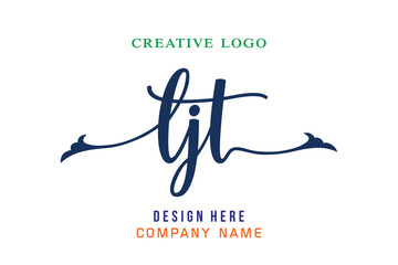 LJT  lettering logo is simple, easy to understand and authoritative