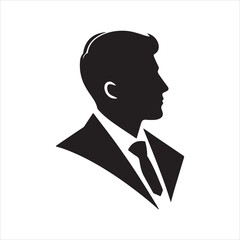 illustration of a businessman