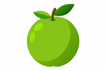 pear isolated on white background