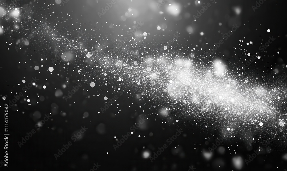 Poster white sparks and stars. shine with light. vector.dust white. sparkles with transparent background. c