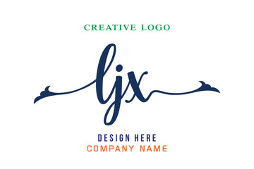 LJX  lettering logo is simple, easy to understand and authoritative