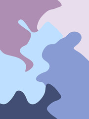 Pink blue abstract card. Vector design illustration for banner, poster.