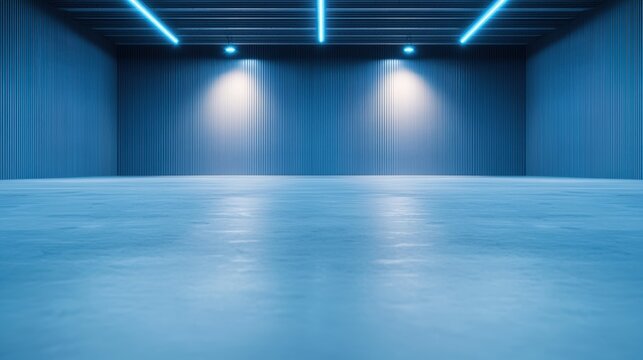 Warehouse Security and Cybersecurity A secure server room with restricted access, protecting sensitive warehouse data and inventory management systems.