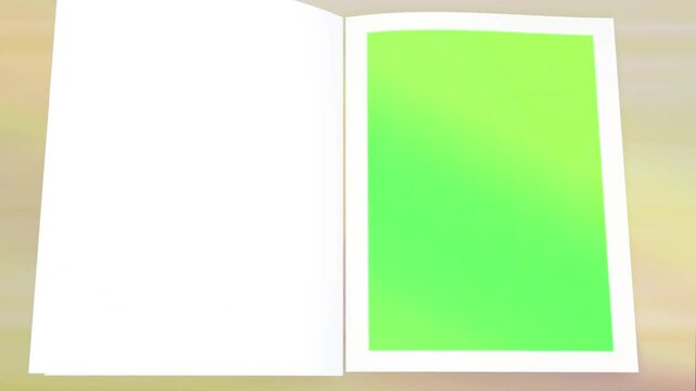 old vintage aged classic book papers turning a page with green screen chroma key effect, motion graphics design intro, papers retrospect scene video textured noise background note autograph	