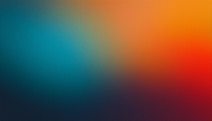 grainy gradient background grain texture retro blue orange red teal dark banner abstract design