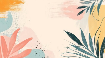 A bright, uplifting wallpaper with a positive quote and subtle pastel backgrounds