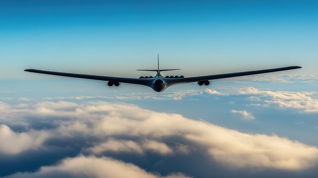 Aircraft ascending through the sky, symbolizing ambition and reaching new heights in personal and professional endeavors.