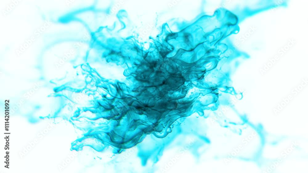 Poster juice splatter slow motion background/ animation of a juice splattering explosion background with de