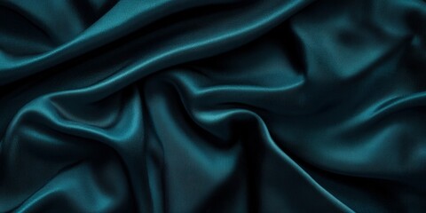 Fototapeta premium Dark teal abstract background with gradient shading rich and deep tones smooth and elegant texture even studio lighting with soft shadows
