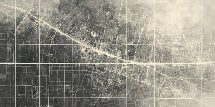 map overlays and aerial photography neutral tones with clean geometric lines sleek and professional composition