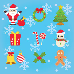 Unique Christmas Icon Pack Bundle